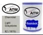 Preview: Chevrolet, Light Graystone, 82 (1975): 500ml Lackdose, von ATW Autoteile West.